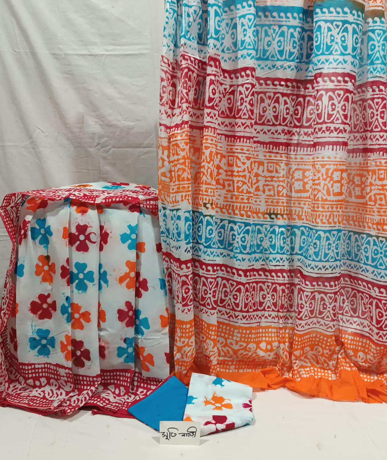 Cotton Batik Saree